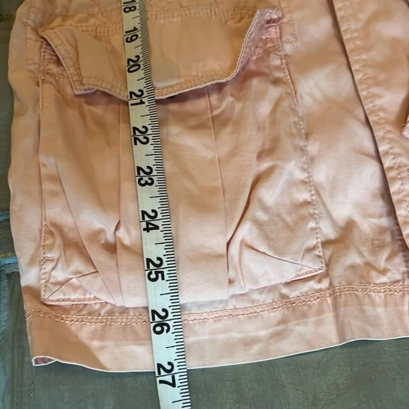 Soft pink cargo drawstring jacket - Picture 6 of 7